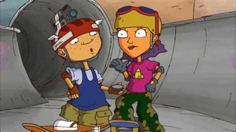 reggie kisscartoon|Rocket Power .